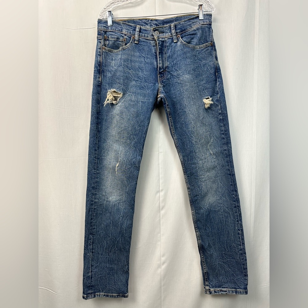 MENS Levi’s 511 distressed jeans